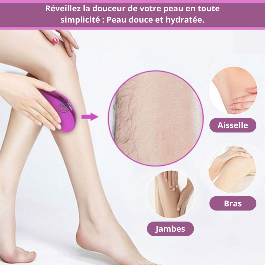 GlamDepilatory Stone : Découvrez la magie de l’épilation sans effort.