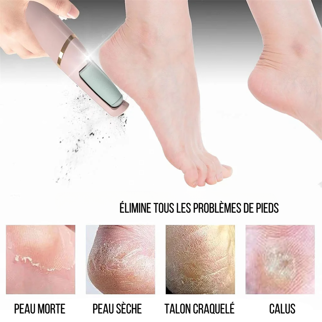 LIME ÉLECTRIQUE 3 EN 1 ÉLIMINE CORS ET CREVASSES.