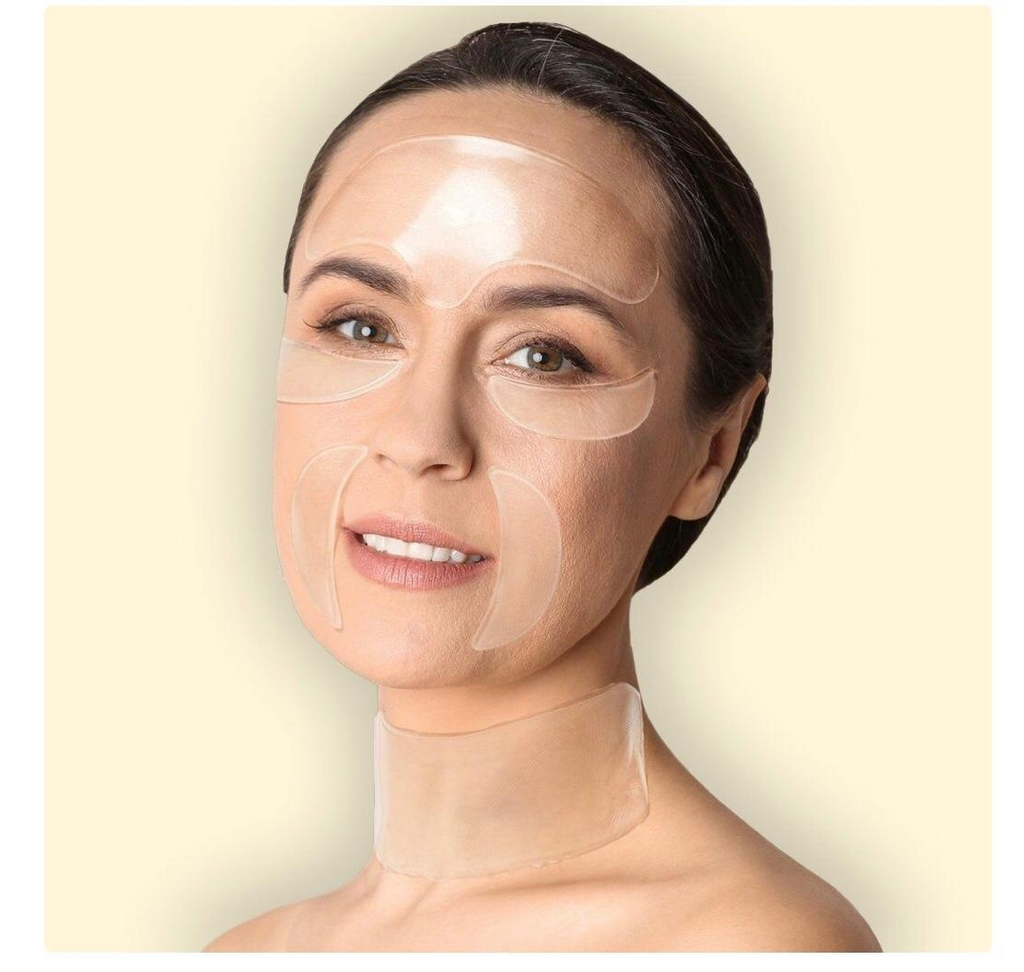 Adhésif facial en silicone réutilisable